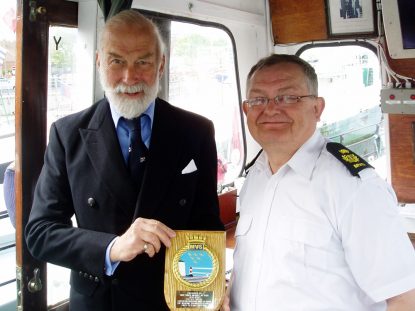 Prince Michael of Kent with David Hughes